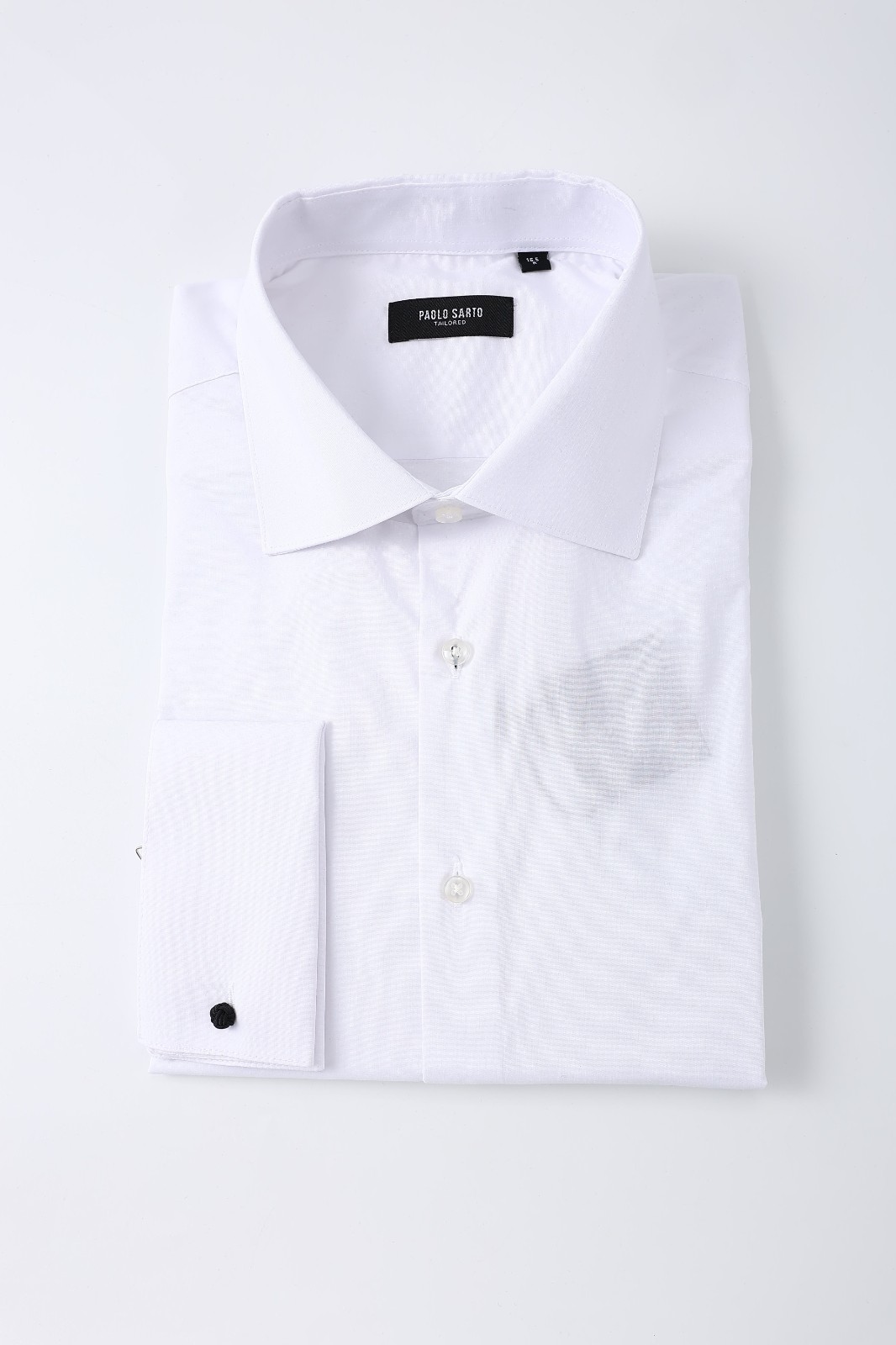 Men solid color high-grade simple formal long-sleeved shirt