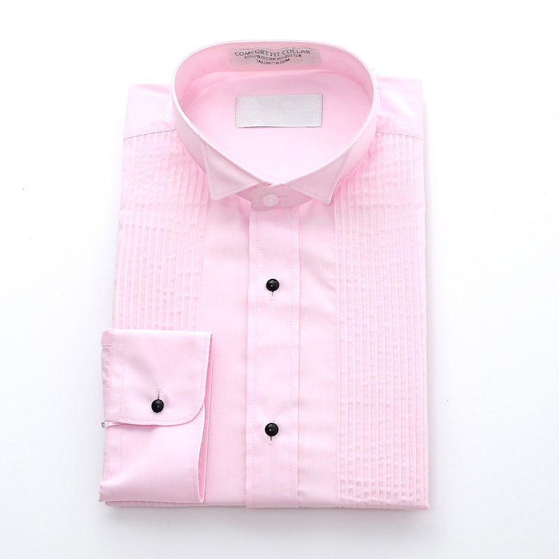 WEDDING TUXEDO PLEATED SHIRT