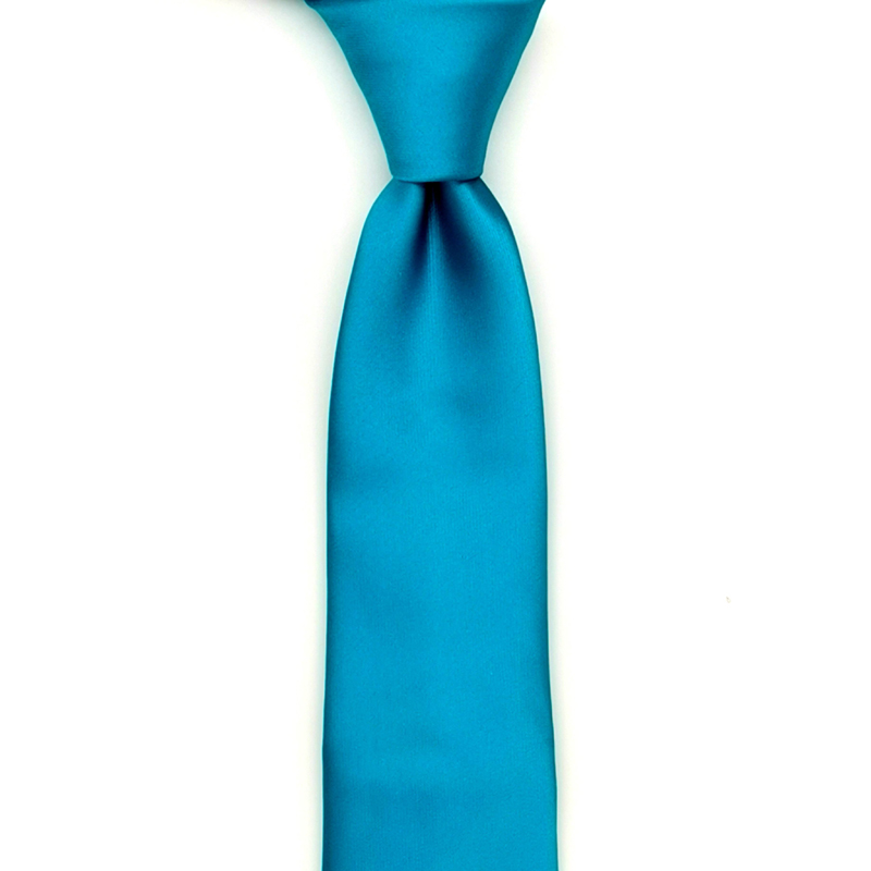 BLUE PLAIN COLOR NECKTIE