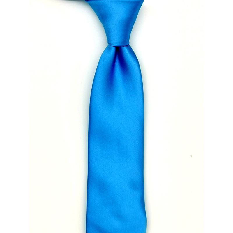 BLUE PLAIN COLOR NECKTIE