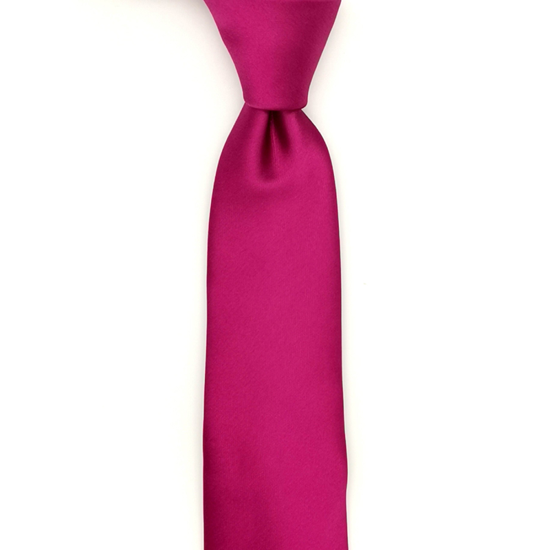 LIGHT PLUM PURPLE RED PLAIN COLOR NECKTIE	