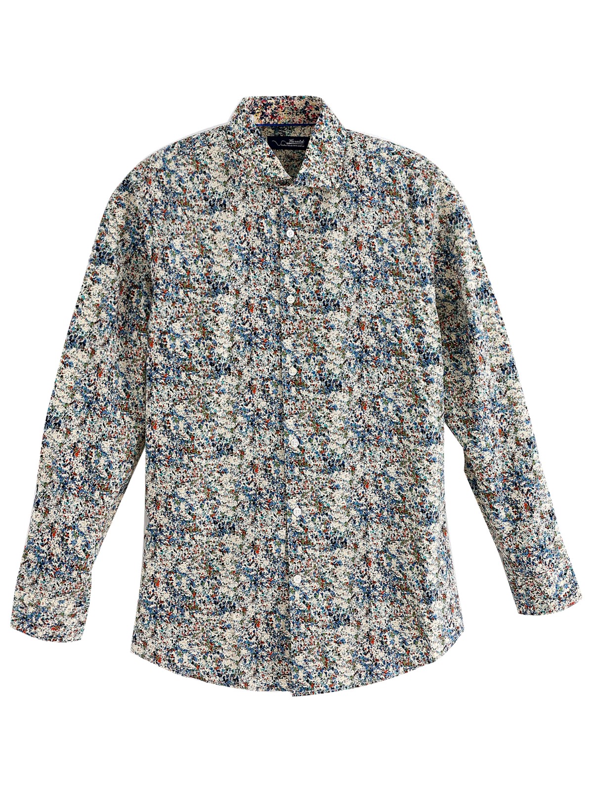 Men new fashion casual printed shirt