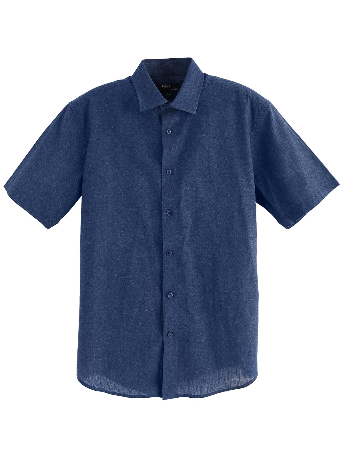 Men new short-sleeved retro shirt