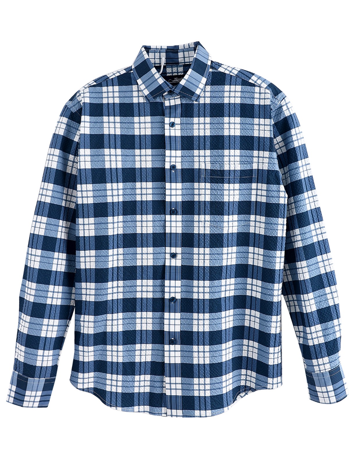 Men new casual plaid shirt jacket
